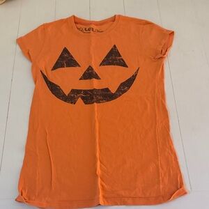 L.O.L. Vintage Orange Top with Black Design